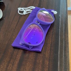 BENX Women's Purple Sunglasses